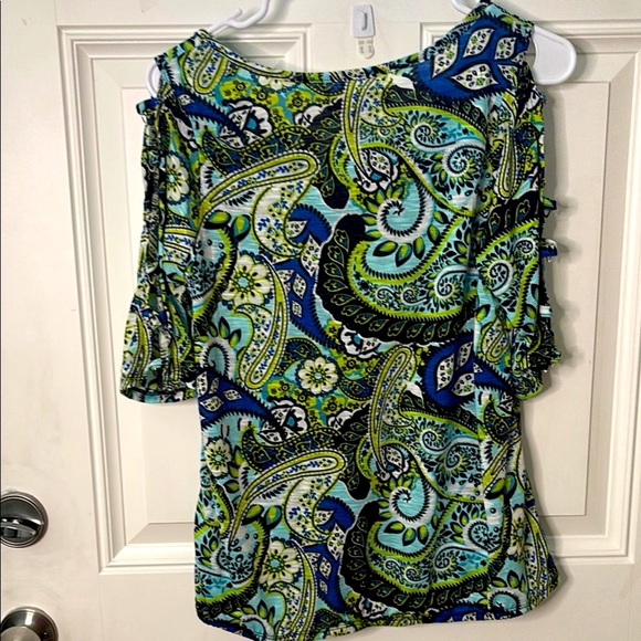 EUC Women’s Goddess 3/4 Sleeve Blouse - Picture 3 of 4